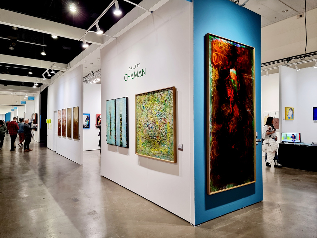 최소리 작가, 소리로 만든 감동적 이미지로 큰 호응「2023 LA Art Show」참여