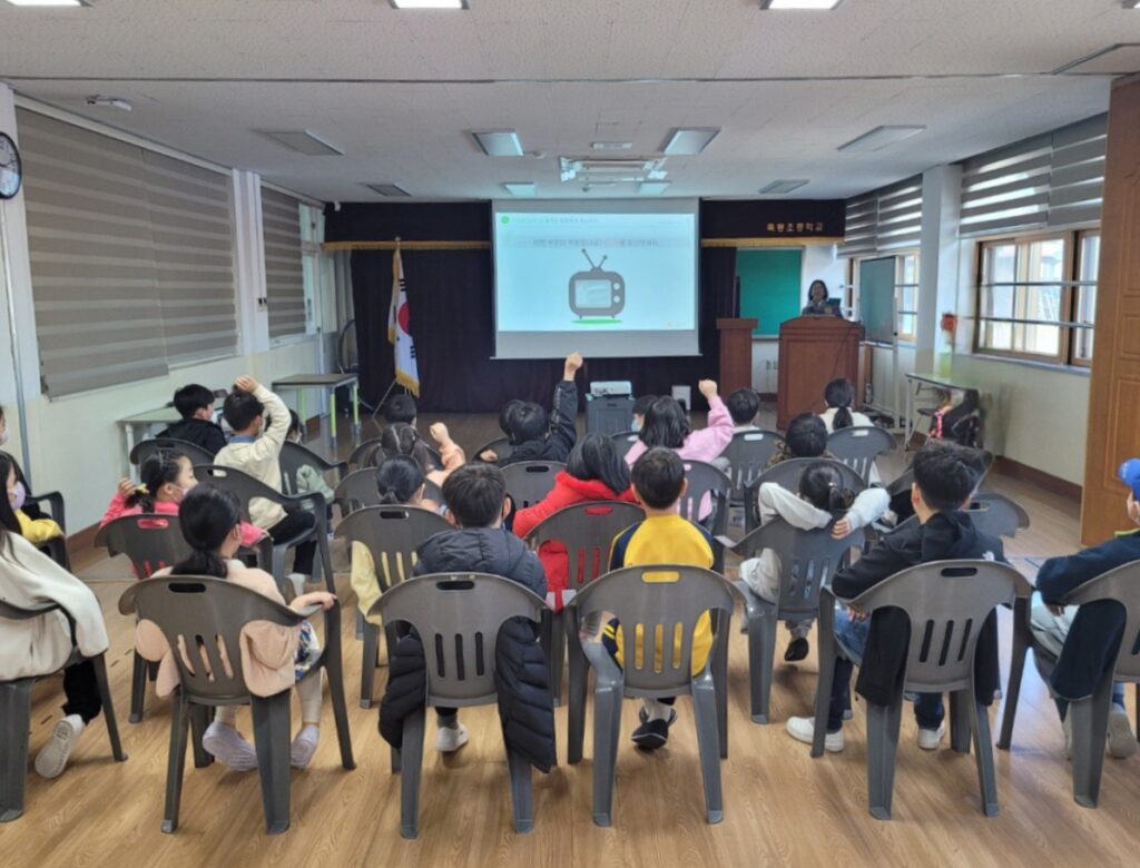 사천경찰서, 찾아가는 맞춤형 어린이 교통안전교육 실시