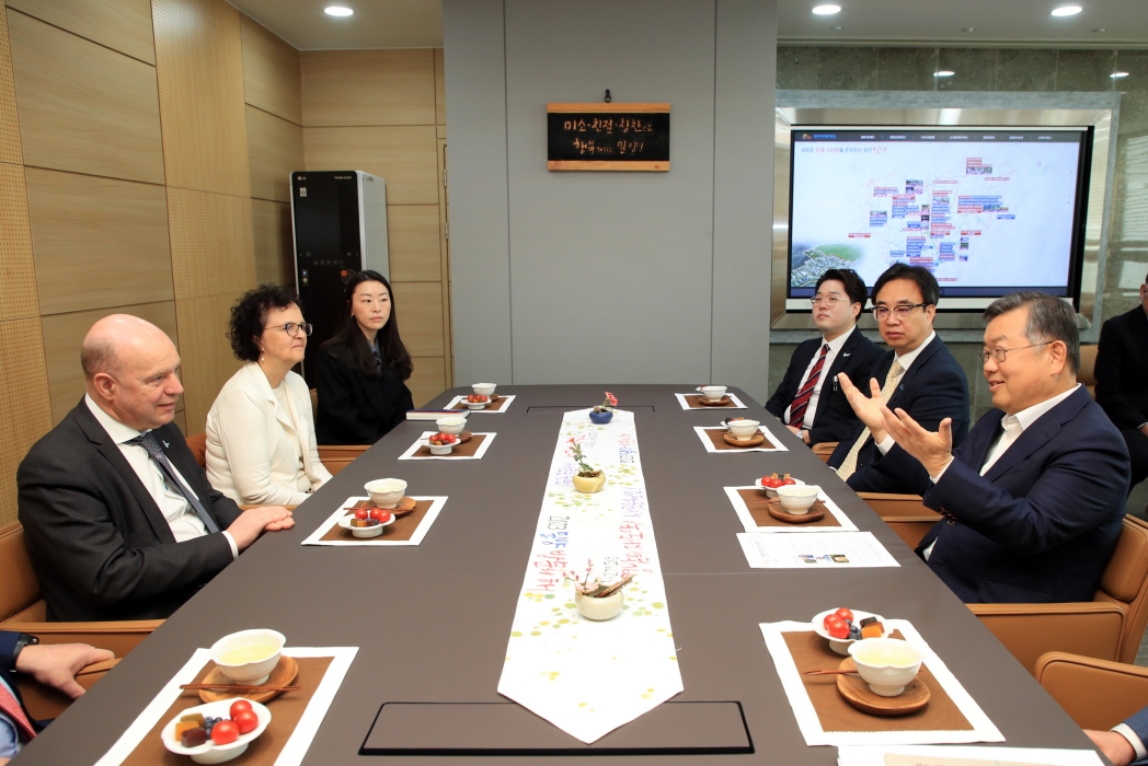 벨기에 겐트대학교 방문단, 「경남 밀양시 방문」