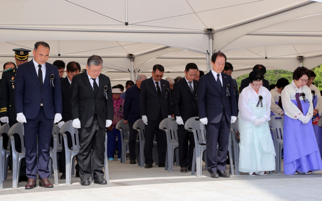 경남 밀양시, 제68회 현충일 추념식 개최