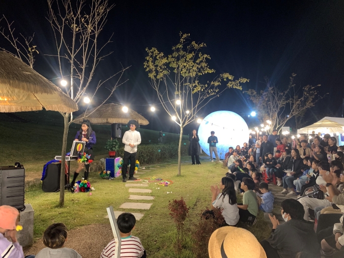 경남 고성군, 「제2회 달빛 아래 무학정거장」 성황