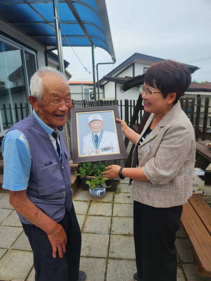 경남 남해읍, 6.25참전유공자 위문 실시