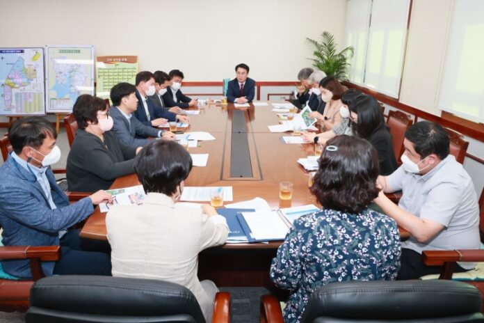 KCC스위첸 아파트 학교 신설 촉구 간담회 개최