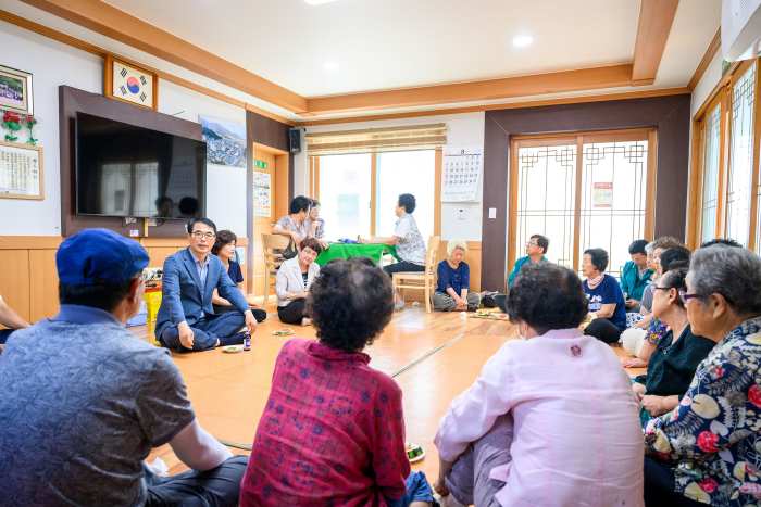 ［동정］장충남 군수, 폭염피해 예방 현장 점검