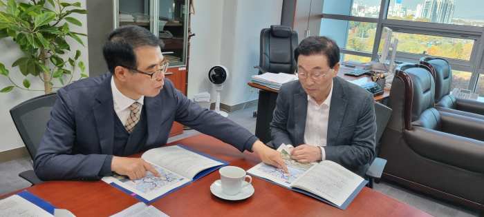 장충남 남해군수, 국회 방문 「국비 확보」 활동