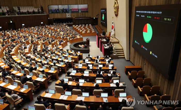 「계엄사태 내란 진상규명」 상설특검, 국회 본회의 통과
