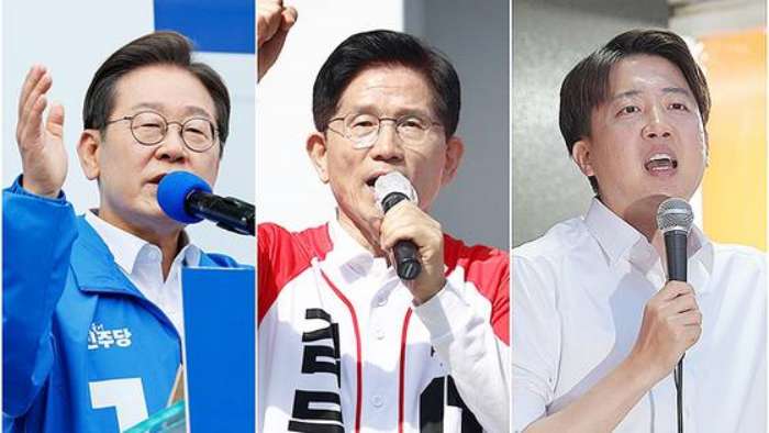 李 52% vs 金 42%, 李 51% vs 李 40%…양자대결 모두「이재명 우세」[중앙일보 여론조사]