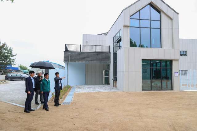 ［동정］이상근 고성군수,「동물보호센터 건축 준공에 따른 현장」방문