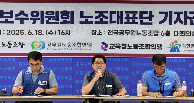 내년 공무원 임금 논의 앞두고, 노조 대표단이 제시한「6.6% 인상안」의 의미
