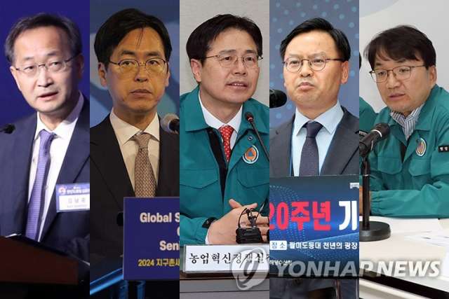 통일차관 김남중·행안차관 김민재…李대통령, 차관급 5명 임명