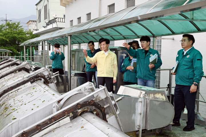 경남 밀양시, 집중호우 대비 방재시설 및 재해취약지 현장 점검