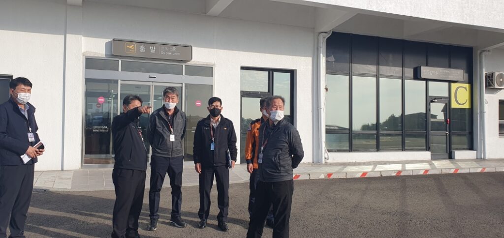 사천소방서, 사천공항 현장 안전지도 방문