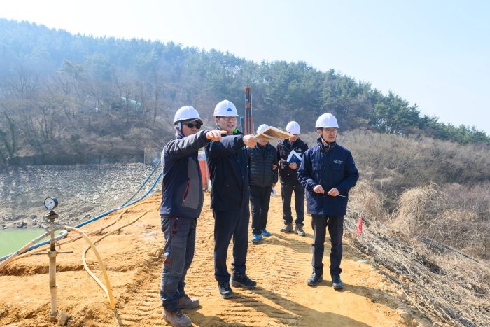 경남 남해군,「작장 재해위험 저수지 개보수공사(1차분)」준공
