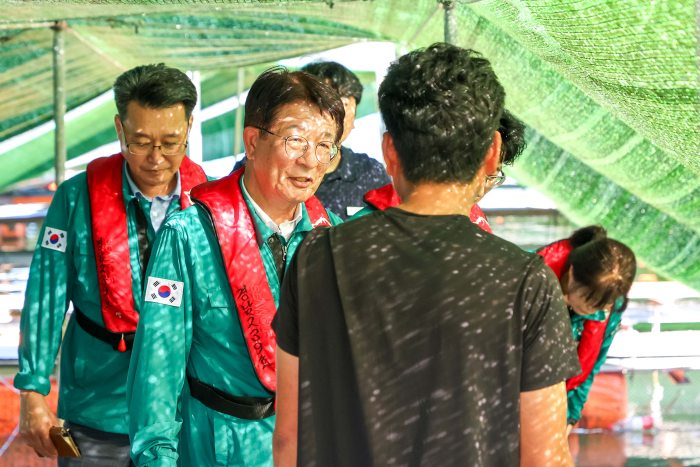 ［동정］하학열 고성군수,「고수온·적조 대비 양식장 현장점검」실시