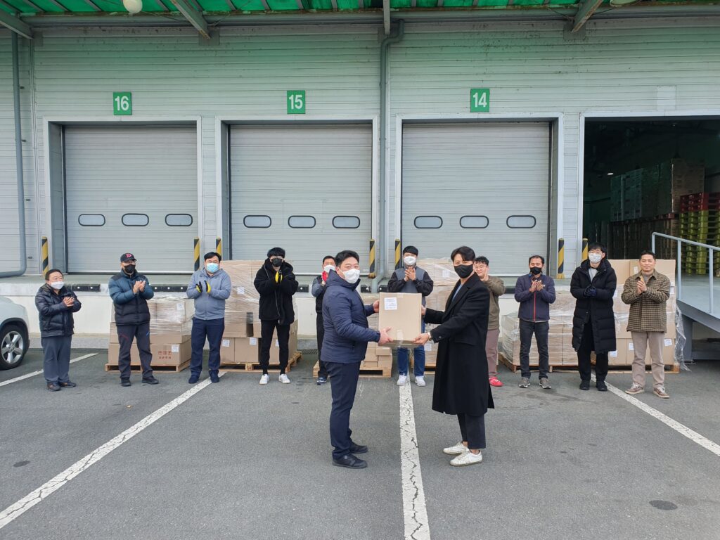 (주)하삼동커피 본사, 경상남도 내 취약계층 위해「1억원 상당 마카롱 및 케이크」 기부