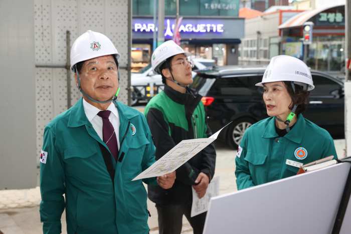 ［동정］이상근 고성군수, 고성군가족센터 리모델링 공사 현장 점검