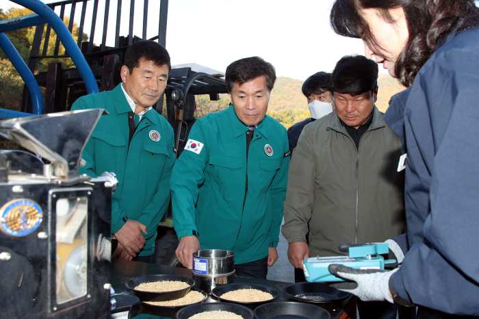 경남 밀양시, 「2024년산 공공비축미곡 본격 매입」시작