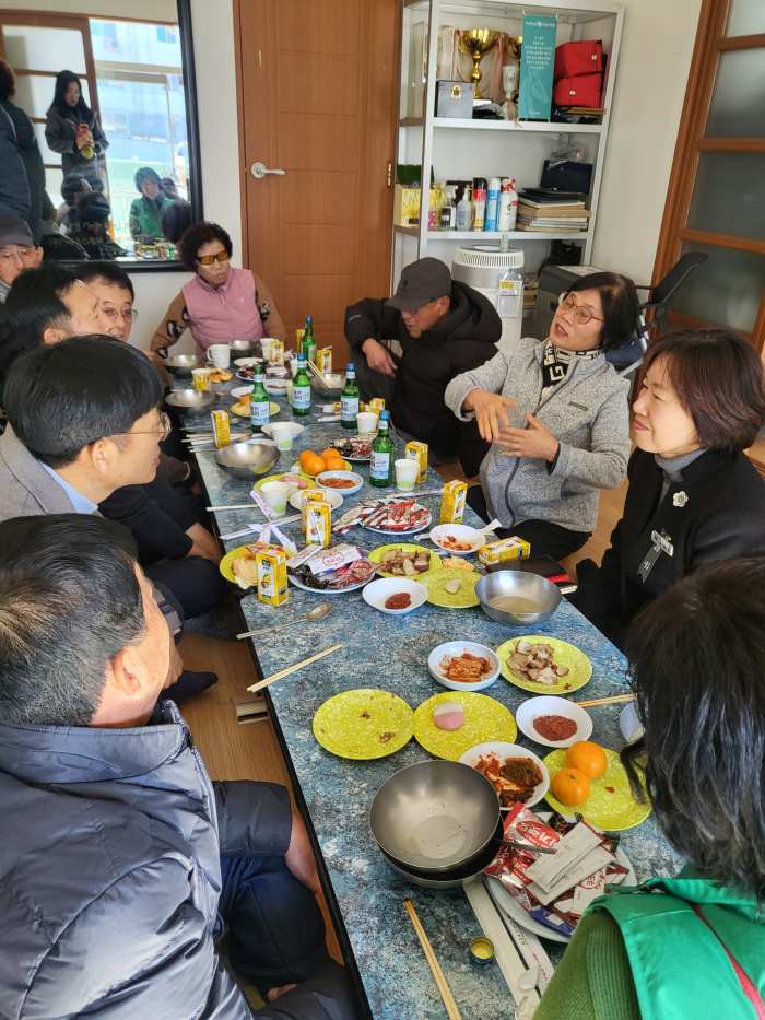 경남 고성군 고성읍, 마을 순회 통한 새해맞이 주민 의견 청취