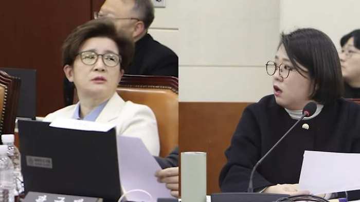 강선영 의원 『야!』 고성에, 용혜인 의원 『야?』…국회서 막말 설전