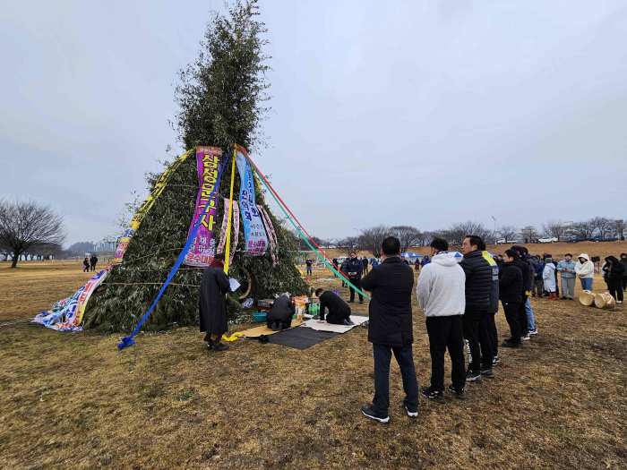 경남 밀양시 하남읍 시동청년회, 정월대보름 행사 개최