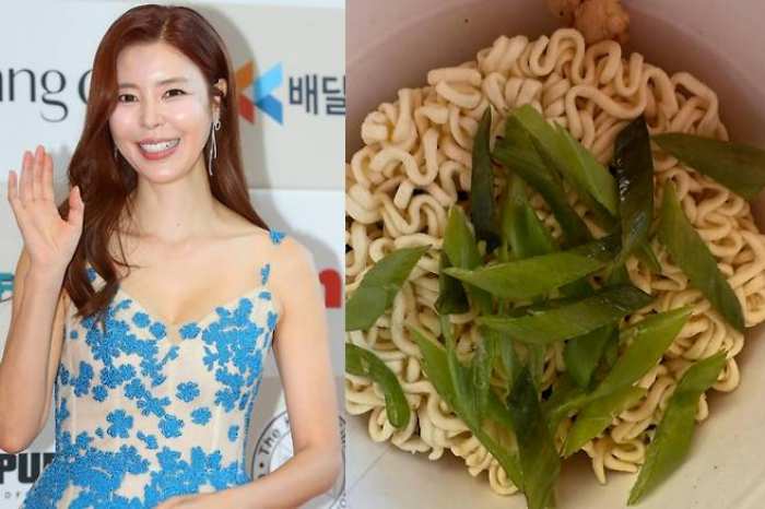 「파」 하고 「면」 사진 올린 여배우…탄핵 인용 인증샷(?) 화제