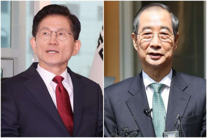 金『오후 4시 30분 국회서 보자』…韓『언제 어디든 가겠다』