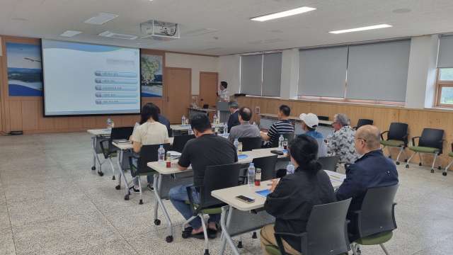 경남 고성군「삼산면 와도지구 도서지역 식수원개발사업 주민설명회」개최