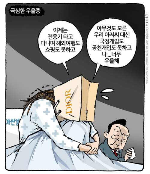 민중의 소리,「김모씨 우울증」
