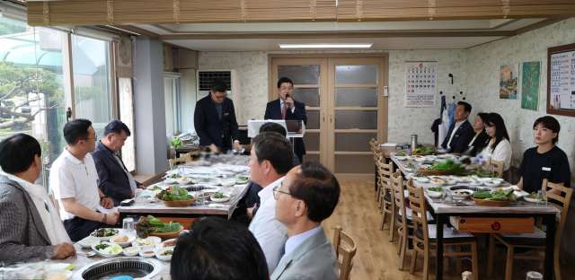 경남 고성군, 관내 기관단체장과 협력 강화 위한 정례회 개최
