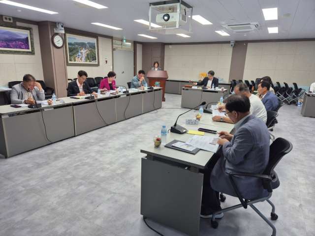 경남 고성군, 2025년도 지적재조사 경계결정위원회 개최
