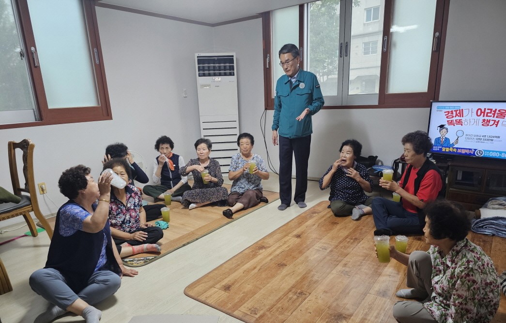 경남 밀양시 내이동의 특별한 폭염 대비 경로당 안전관리