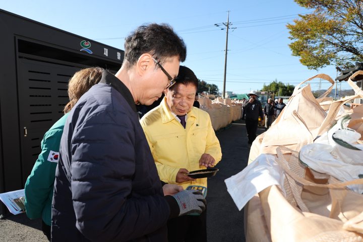 경남 고성군 거류면, 2025년산 공공비축미곡(톤백) 매입 시작