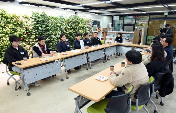 경남 밀양시, 청년 축산인과 소통의 시간 가져