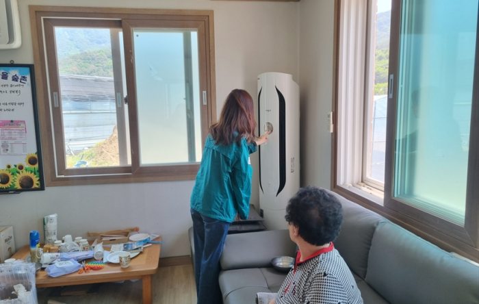 경남 밀양시,「경로당 냉난방기 보급」으로 폭염·혹한기 대비 강화