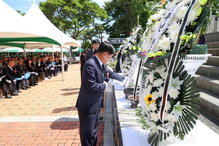 경남 고성군, 제71주년 현충일 추념식 개최