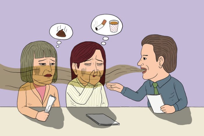 『회의실이 지옥이었다』…「상사 입냄새 때문에 결국 퇴사」한 사연