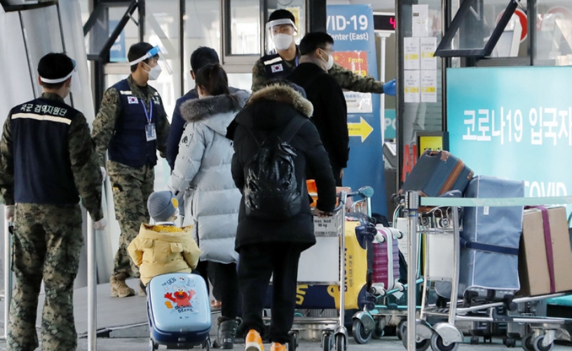 中, 한국인 단기비자 중단…「중국인 입국규제에」보복조치
