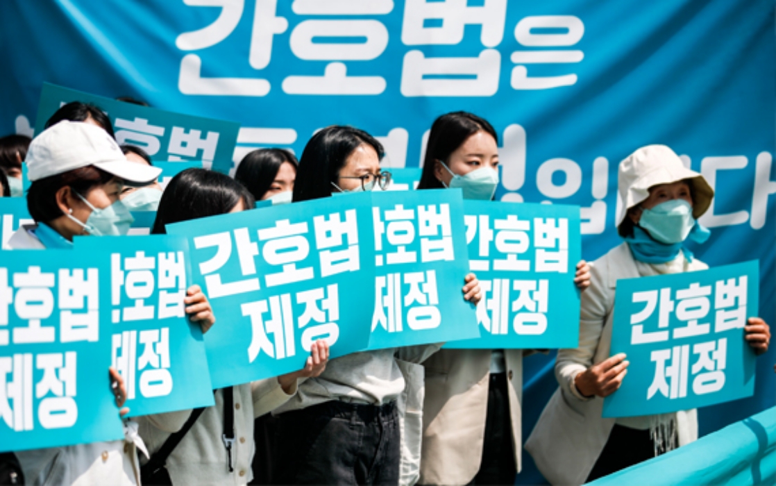 간호법, 본회의 통과…與, 불참 뒤 거부권 건의 방침