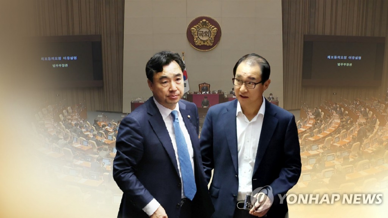 [속보] 「돈봉투 의혹」 윤관석·이성만, 체포동의안 모두 부결