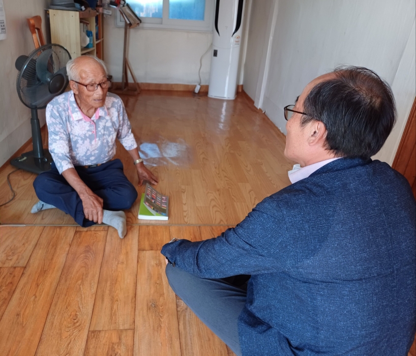 경남 남해군 창선면, 「6.25 참전유공자 세대 위문」
