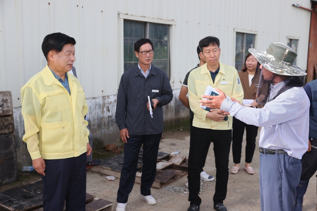 ［동정］이상근 고성군수, 친환경농업 현장 방문