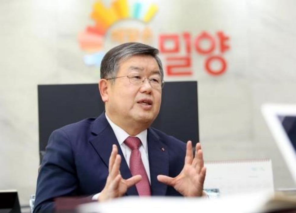 박일호 밀양시장 『재정 규모 확대·산단 조성 순조 성과』