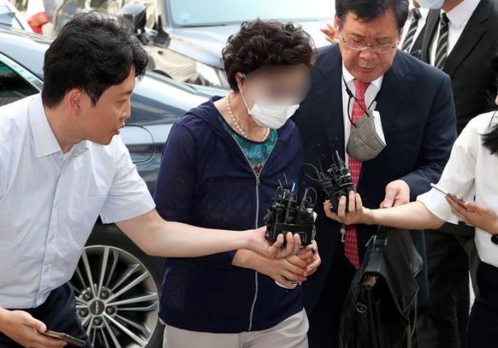 尹대통령 장모, 2심서 법정구속…「잔고증명 위조」혐의