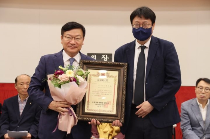 국민의힘 정점식 의원, 「대한민국 헌정대상 수상」…3년 연속