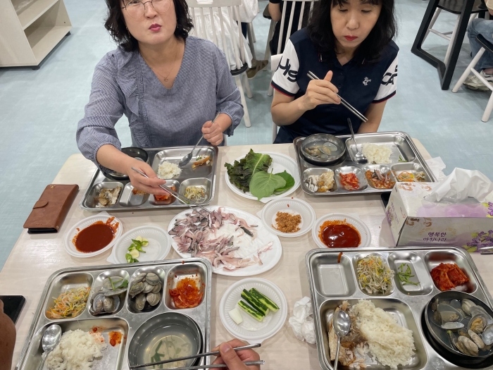 상수도사업소, 「고성군 수산물day 행사」 실시
