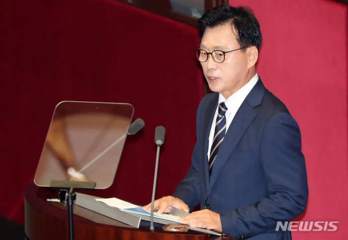 박광온 『대통령 결선투표제·4년중임제 도입』…최소 개헌 제안