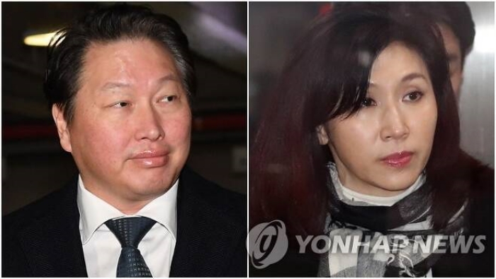 최태원 『노소영, 십수년간 남남…재산분할 위해 논란 일으켜』