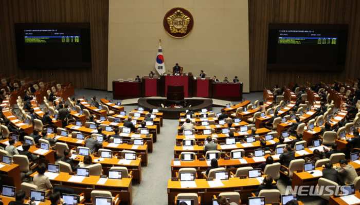 「윤 거부권」 노란봉투법, 본회의 재투표서 부결…법안 폐기 수순