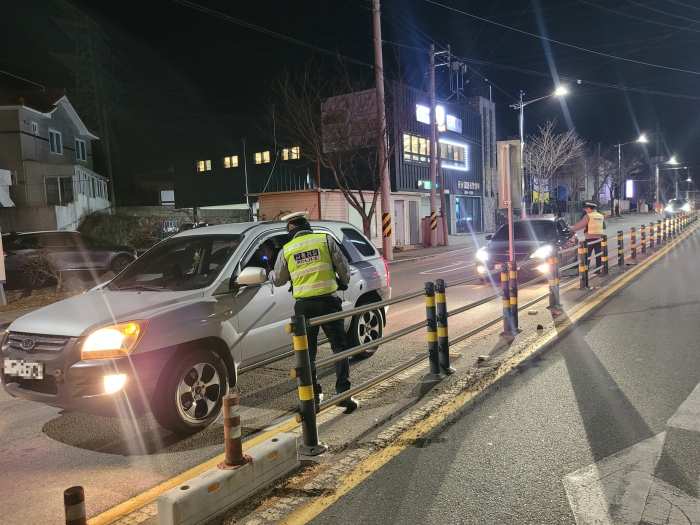 사천경찰서, 「연말연시 음주운전 특별단속 실시」