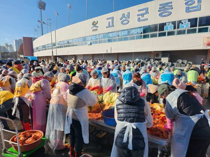 경남 고성군 자원봉사, 경남도에서 인구 대비 「활동률 1위」